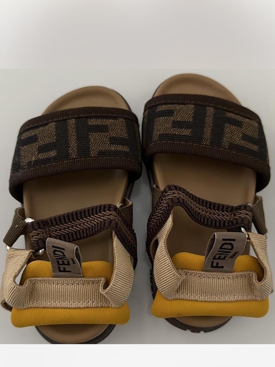 Fendi Other - Fendi Brown and Mustard Box Label
